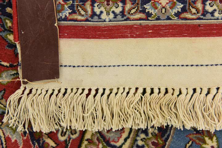 6' 7 x 10' Hand Knotted Isfahan Persian Rug