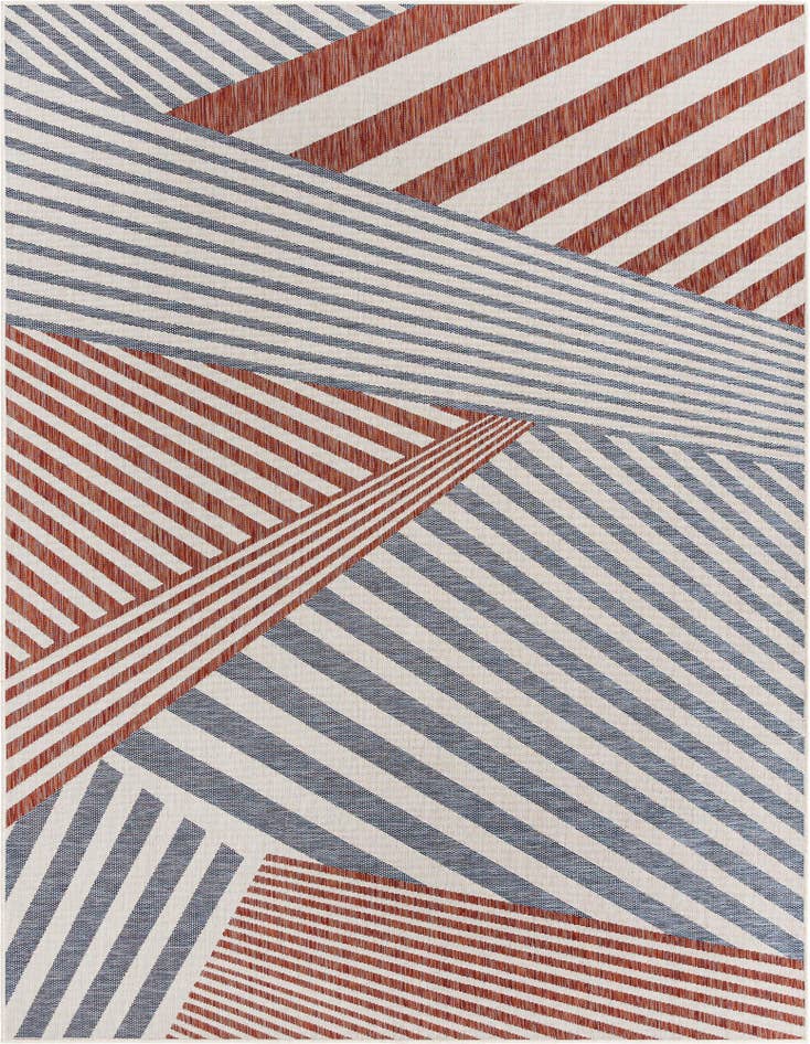 Detail image of 7' 10 x 10' Easy-Clean Jill Zarin Indoor / Outdoor Rug
