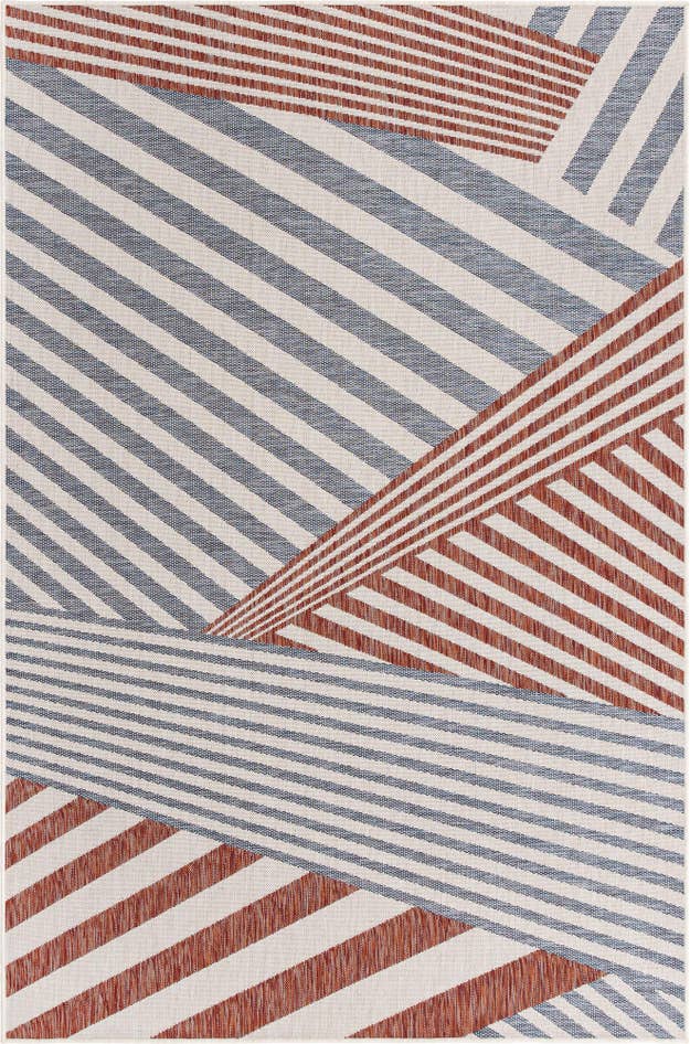 Detail image of 6' x 9' Easy-Clean Jill Zarin Indoor / Outdoor Rug