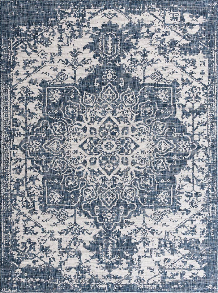 Detail image of 9' x 12' Easy-Clean Jill Zarin Dubai Indoor / Outdoor Rug