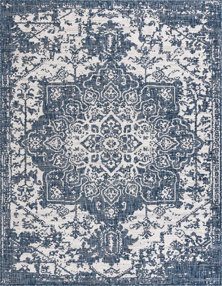 Detail image of 7' 10 x 10' Easy-Clean Jill Zarin Dubai Indoor / Outdoor Rug