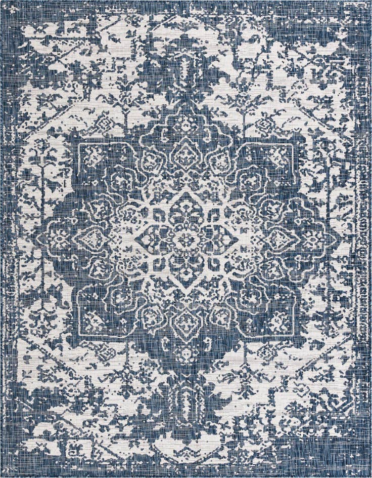 Detail image of 7' 10 x 10' Easy-Clean Jill Zarin Dubai Indoor / Outdoor Rug
