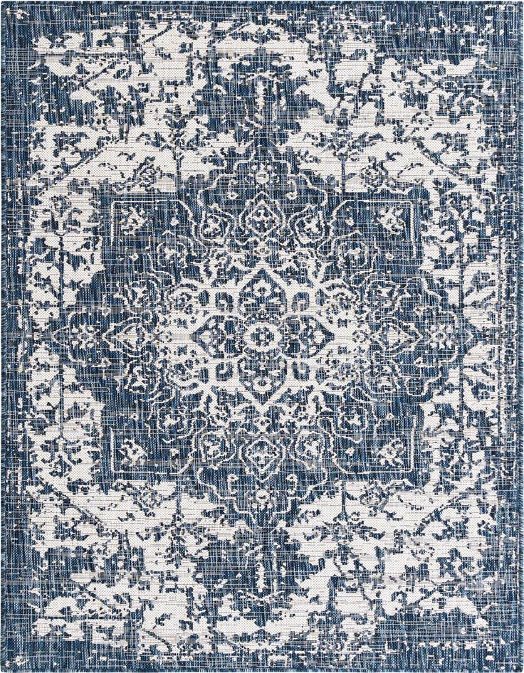Detail image of 4' x 6' Easy-Clean Jill Zarin Dubai Indoor / Outdoor Rug