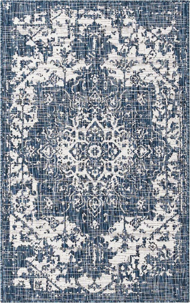 3' x 5' 3 Easy-Clean Jill Zarin Dubai Indoor / Outdoor Rug