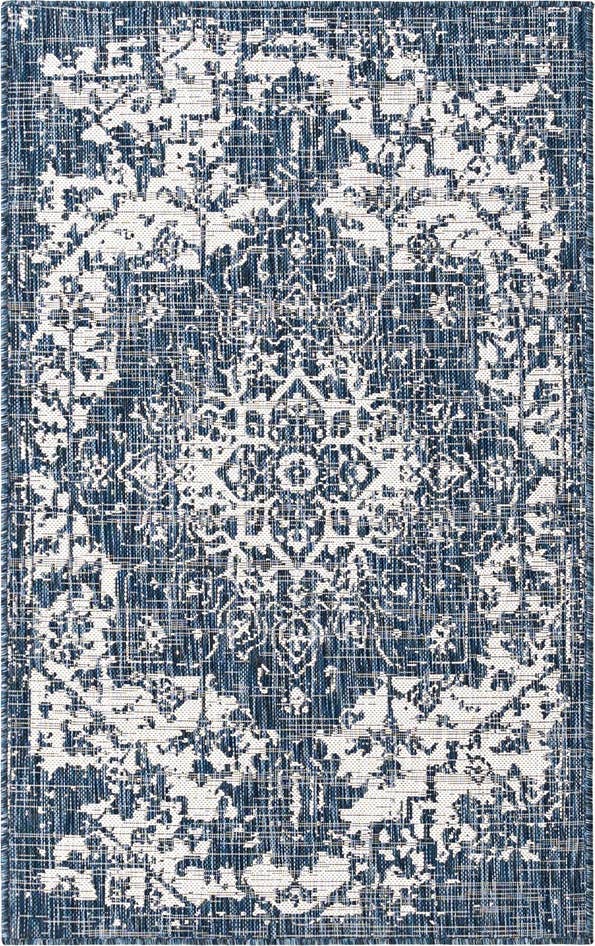 Detail image of 3' x 5' 3 Easy-Clean Jill Zarin Dubai Indoor / Outdoor Rug