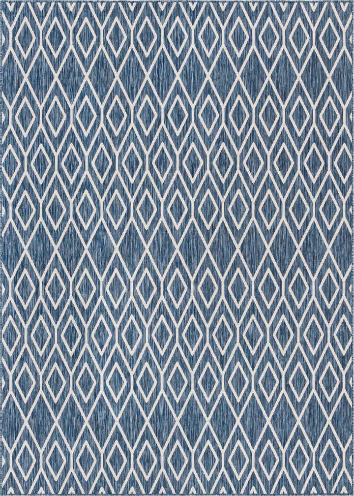 7' 10 x 10' Easy-Clean Jill Zarin Turks and Caicos Indoor / Outdoor Rug