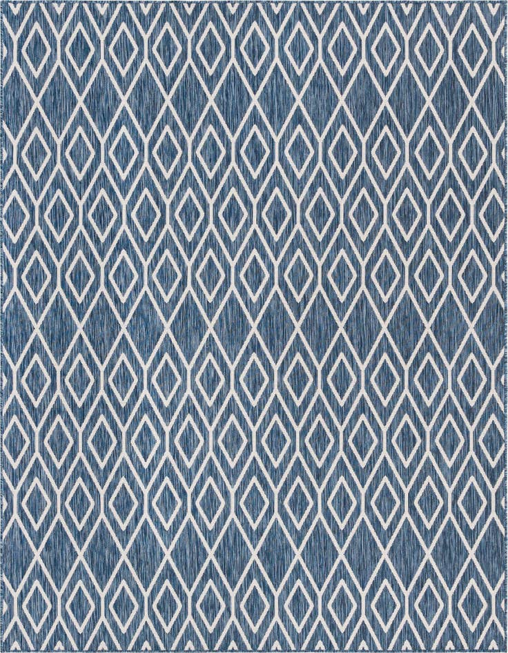 Detail image of 7' 10 x 10' Easy-Clean Jill Zarin Turks and Caicos Indoor / Outdoor Rug