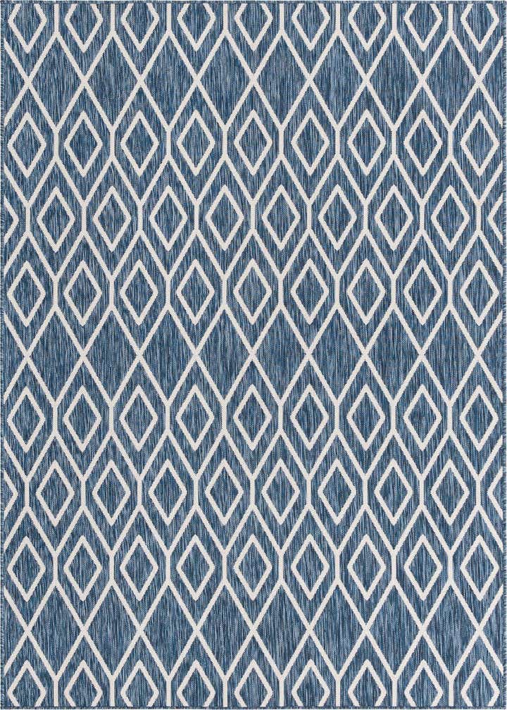 6' x 9' Easy-Clean Jill Zarin Turks and Caicos Indoor / Outdoor Rug