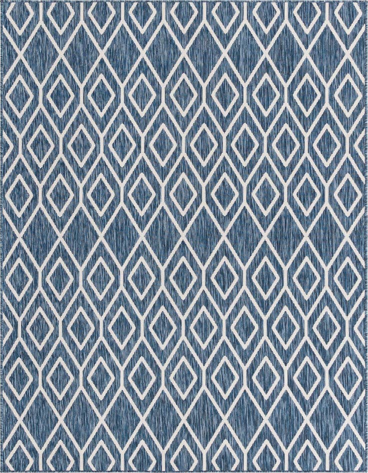 Detail image of 6' x 9' Easy-Clean Jill Zarin Turks and Caicos Indoor / Outdoor Rug