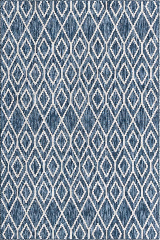 Detail image of 6' x 9' Easy-Clean Jill Zarin Turks and Caicos Indoor / Outdoor Rug