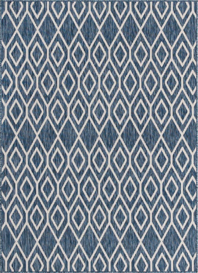 Detail image of 5' 3 x 8' Easy-Clean Jill Zarin Turks and Caicos Indoor / Outdoor Rug