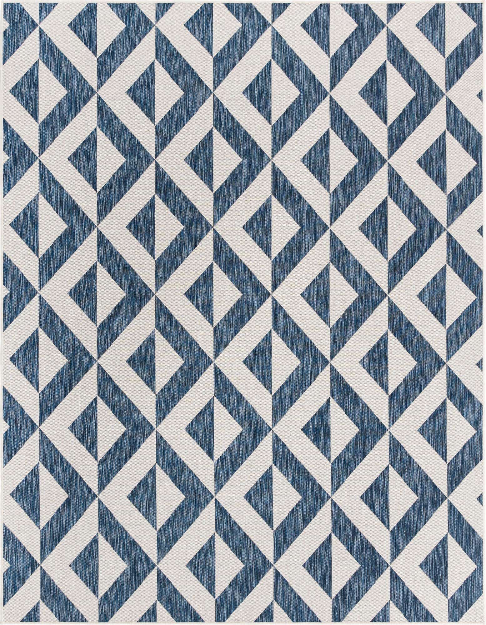 7' 10 x 10' Easy-Clean Jill Zarin Napa Indoor / Outdoor Rug