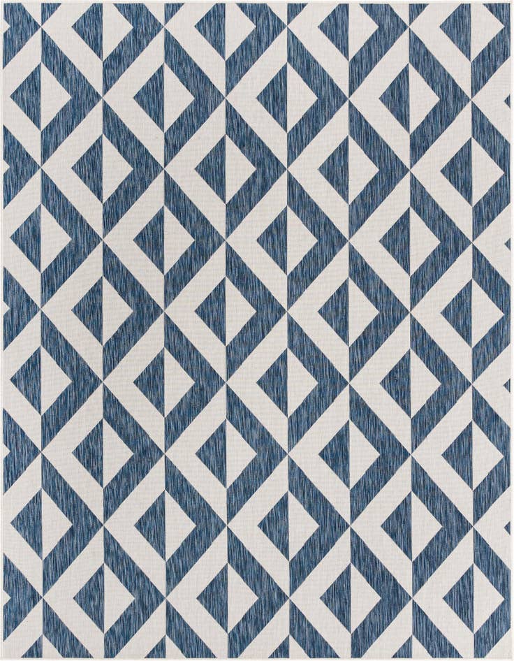 Detail image of 7' 10 x 10' Easy-Clean Jill Zarin Napa Indoor / Outdoor Rug