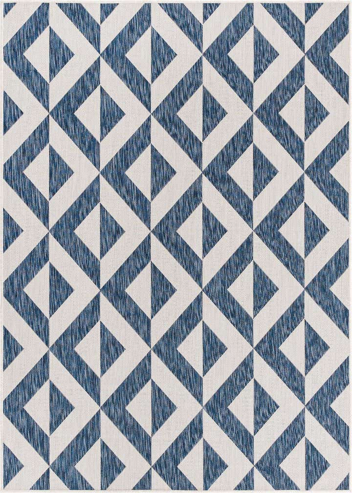5' 3 x 8' Easy-Clean Jill Zarin Napa Indoor / Outdoor Rug
