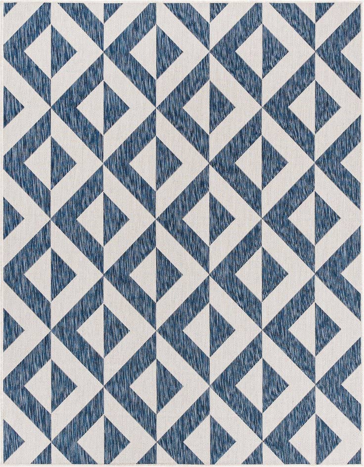 Detail image of 5' 3 x 8' Easy-Clean Jill Zarin Napa Indoor / Outdoor Rug