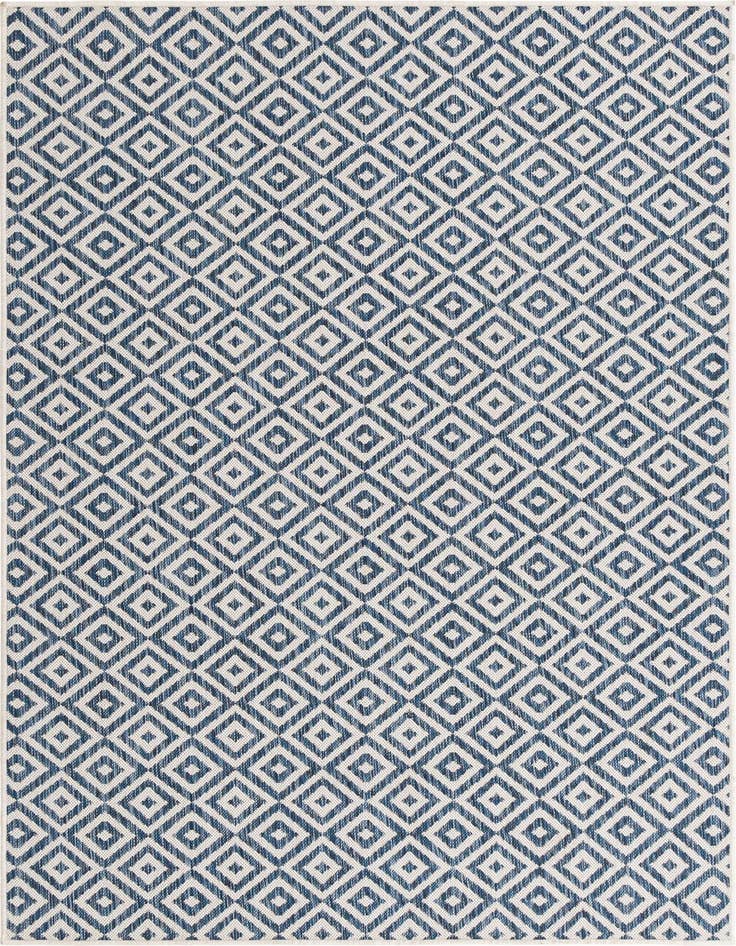 Detail image of 5' 3 x 8' Easy-Clean Jill Zarin Costa Rica Indoor / Outdoor Rug