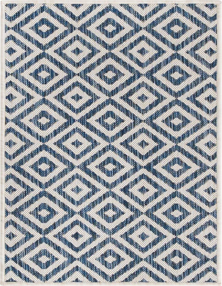 Detail image of 2' x 3' Easy-Clean Jill Zarin Costa Rica Indoor / Outdoor Rug