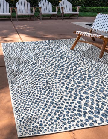5' 3 x 8' Easy-Clean Jill Zarin Cape Town Indoor / Outdoor Rug