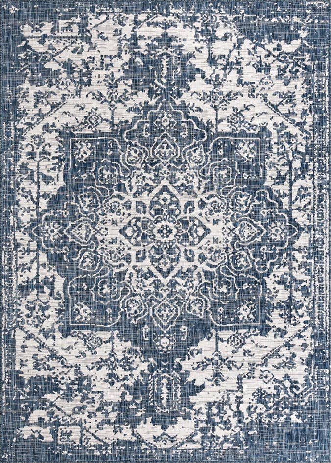 Detail image of 7' x 10' Easy-Clean Jill Zarin Dubai Indoor / Outdoor Rug