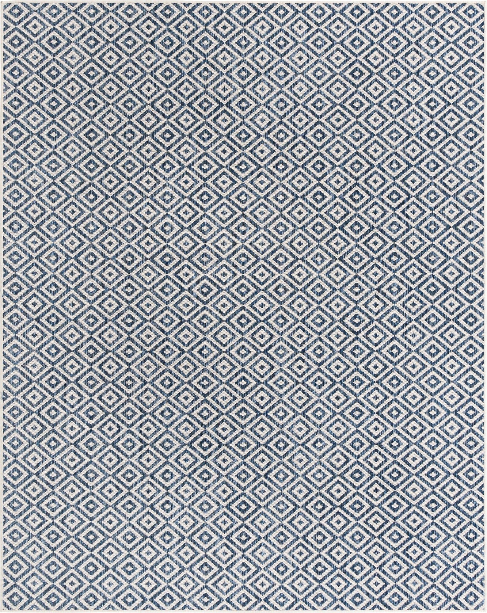 7' 10 x 10'  Washable Jill Zarin Costa Rica Indoor / Outdoor Rug