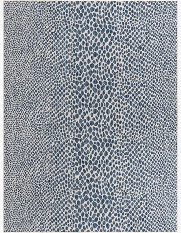 Blue Easy-Clean Jill Zarin Cape Town Indoor / Outdoor Rug