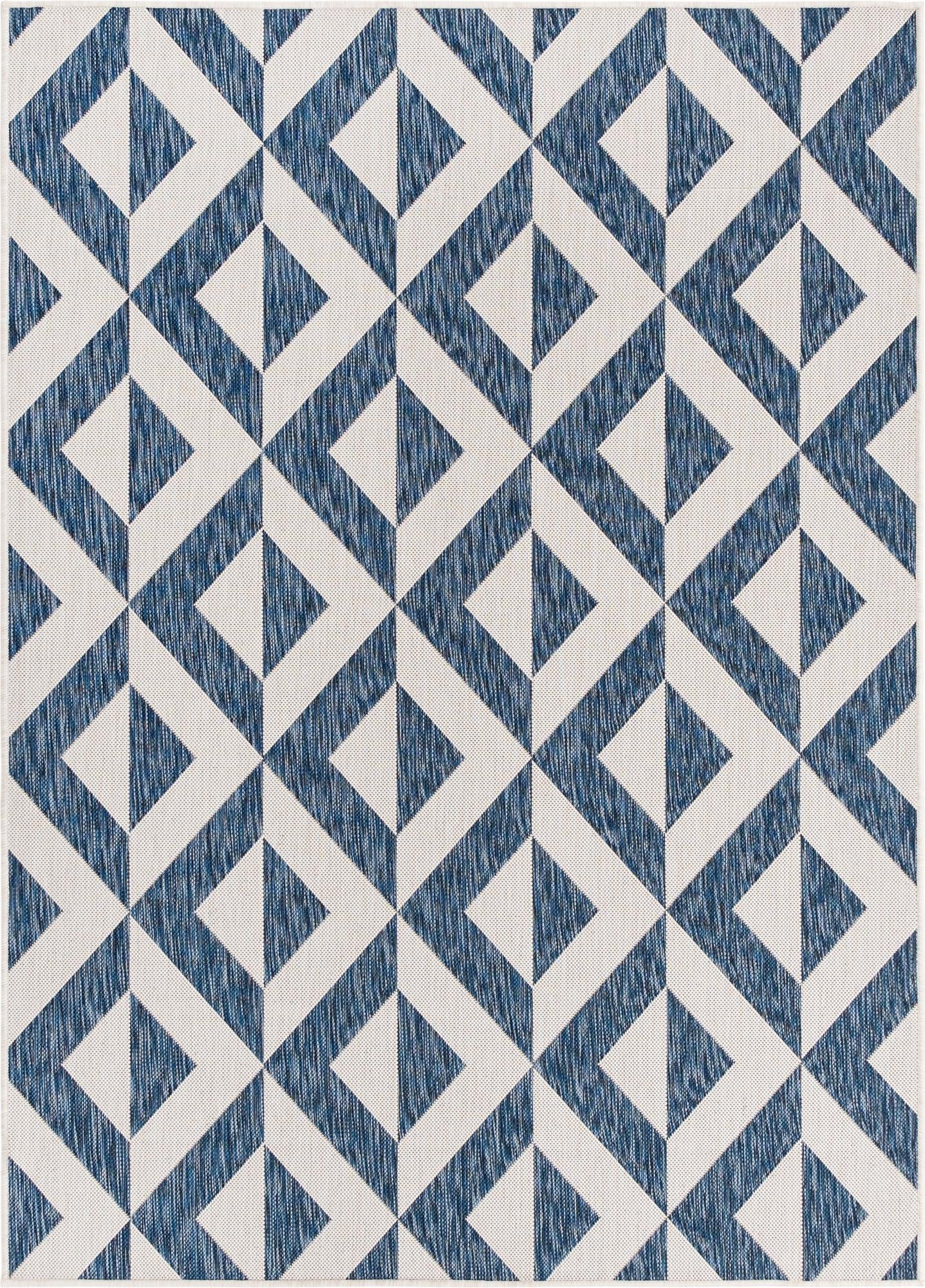 5' 3 x 8'  Washable Jill Zarin Napa Indoor / Outdoor Rug