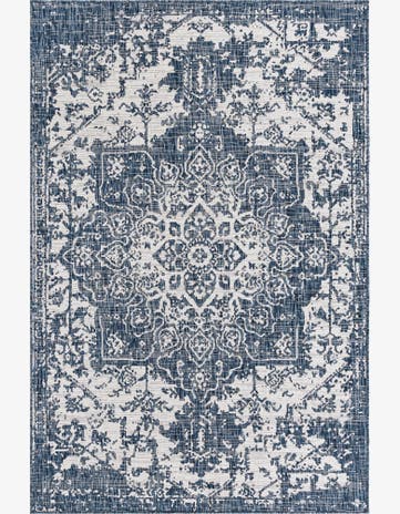 6' x 9' Easy-Clean Jill Zarin Dubai Indoor / Outdoor Rug
