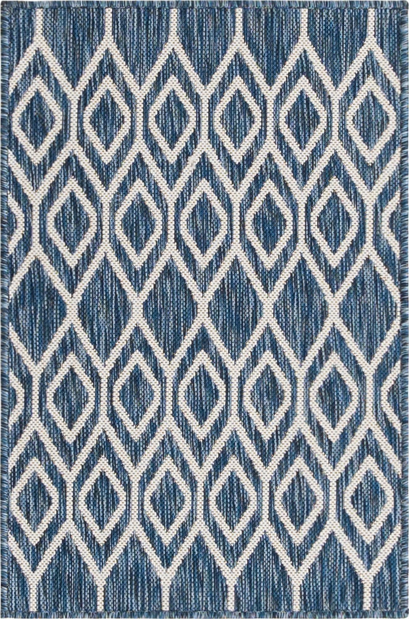 2' x 3'  Washable Jill Zarin Turks and Caicos Indoor / Outdoor Rug