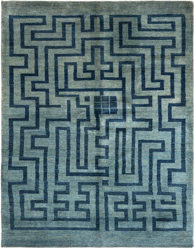 Detail image of 5' 5 x 8' 5 Juma Wool Rug