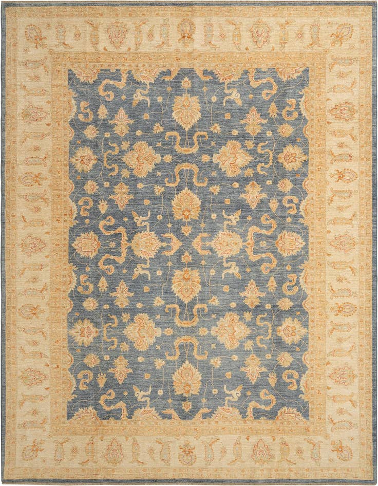 Detail image of 8' 4 x 11' 6 Kaizar Wool Rug