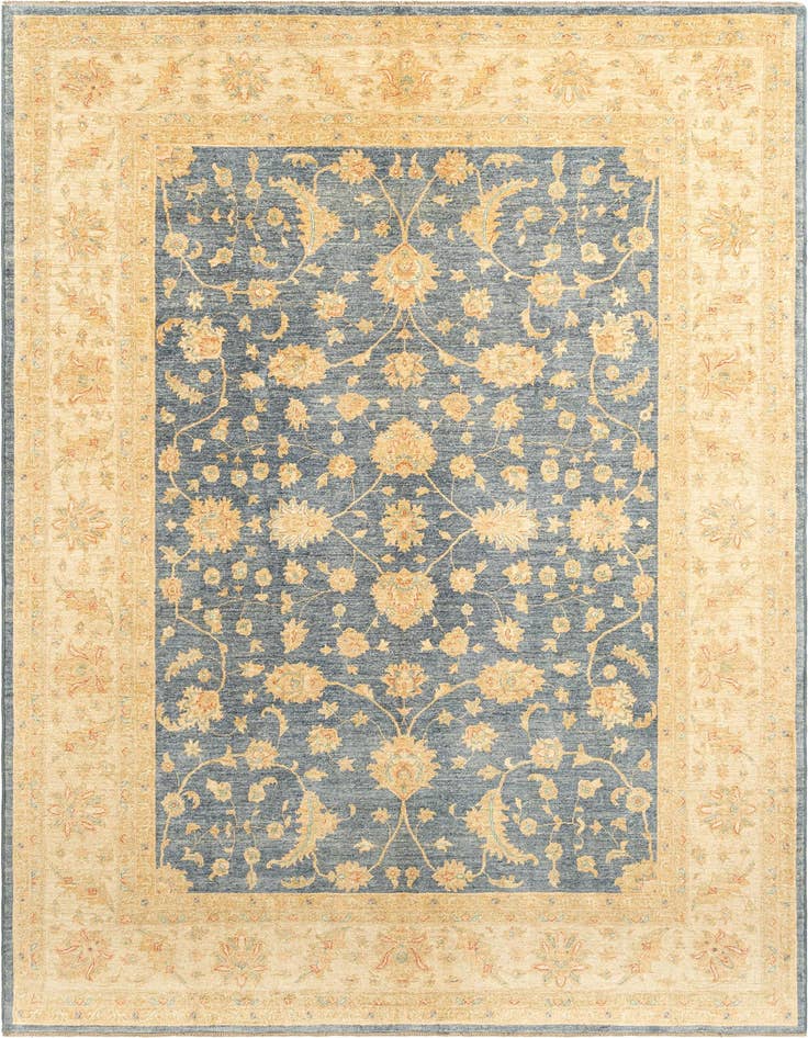 Detail image of 8' 4 x 11' 3 Kaizar Wool Rug