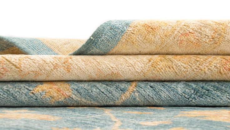 Detail image of 8' 5 x 11' 4 Kaizar Wool Rug