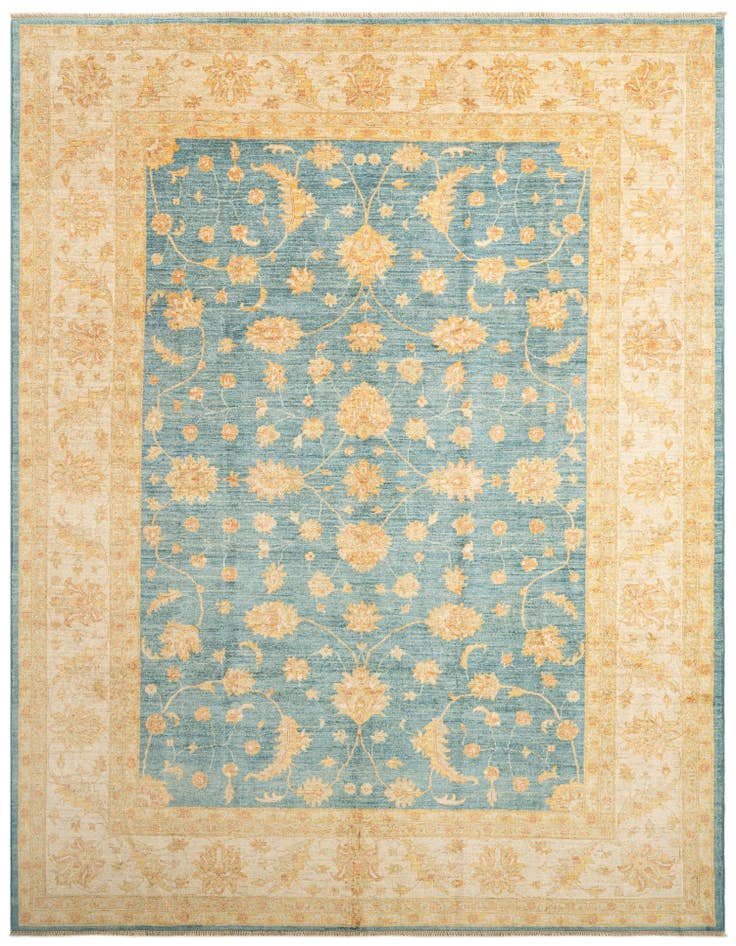 Detail image of 8' 5 x 11' 4 Kaizar Wool Rug