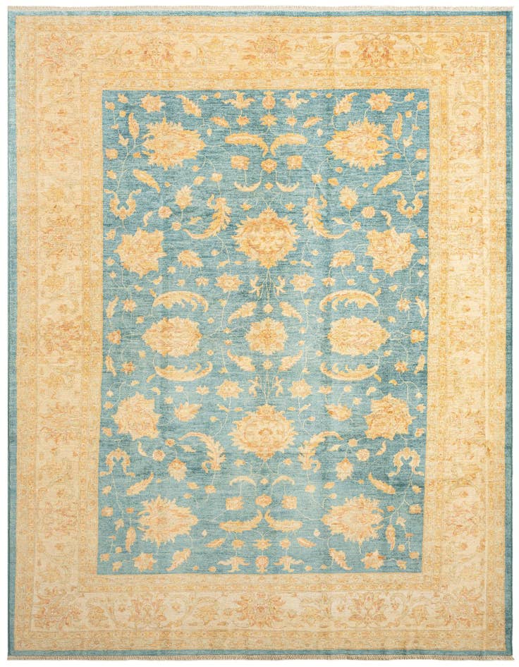Detail image of 8' 4 x 11' 3 Kaizar Wool Rug