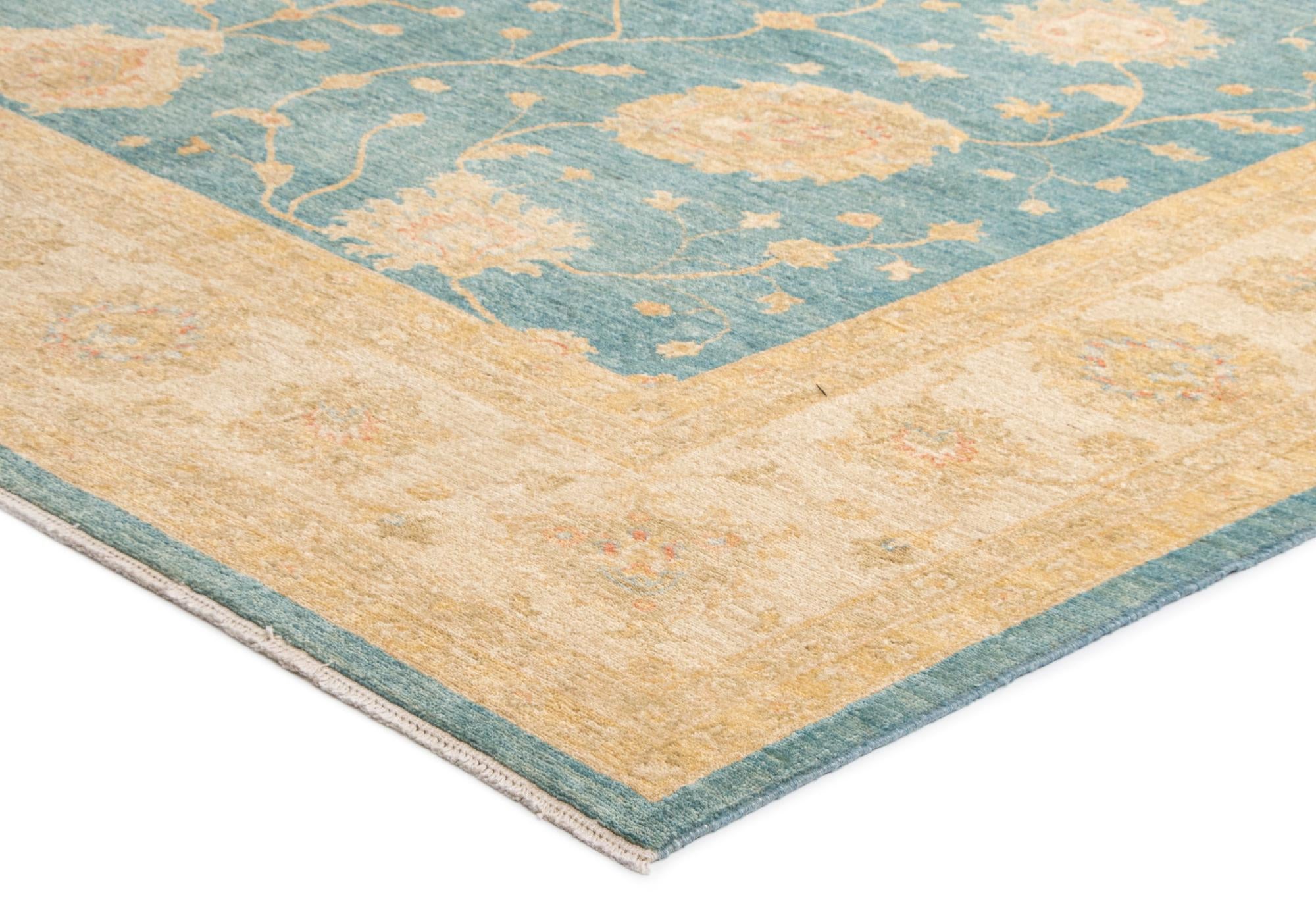 9' 1 x 11' 9 Kaizar Wool Rug