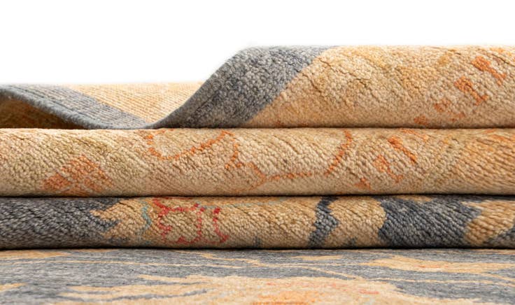 Detail image of 8' 9 x 12' 4 Kaizar Wool Rug