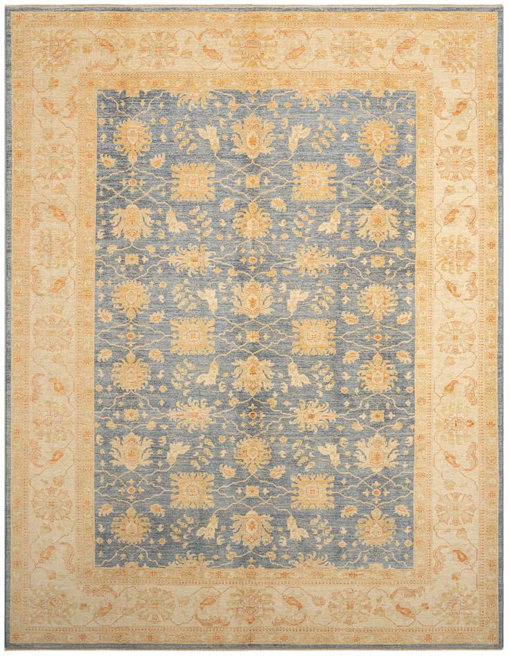 Detail image of 8' 9 x 12' 4 Kaizar Wool Rug