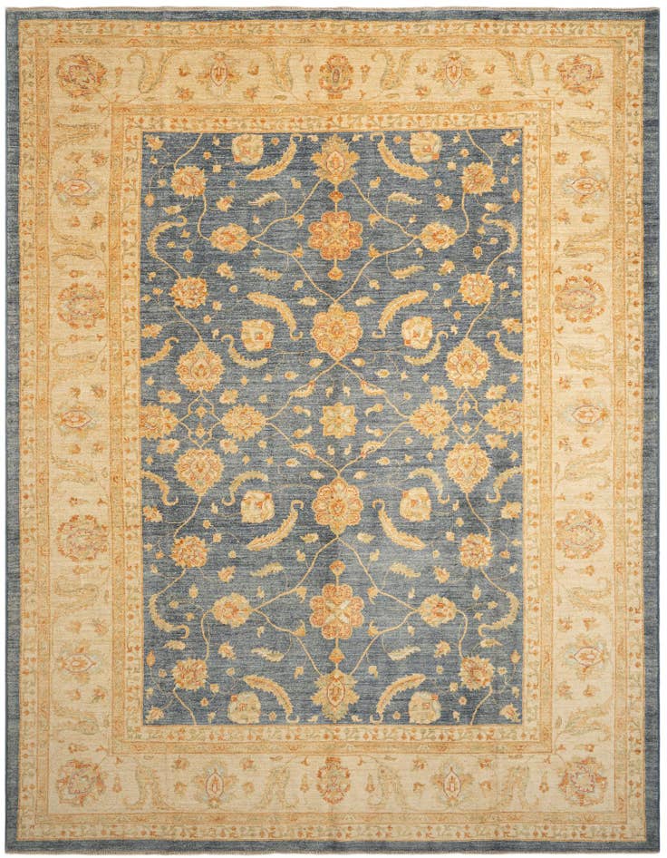 Detail image of 9' 1 x 12' Kaizar Wool Rug