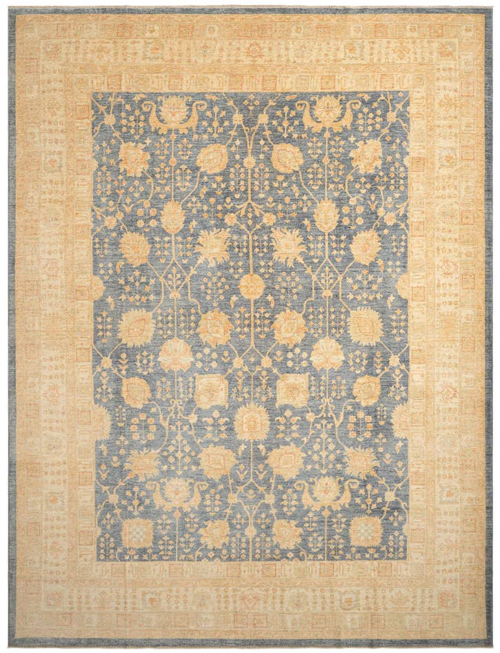 Detail image of 9' 10 x 12' 11 Kaizar Wool Rug