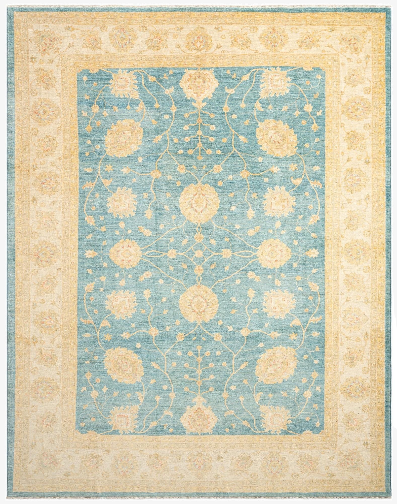 9' 1 x 11' 9 Kaizar Wool Rug