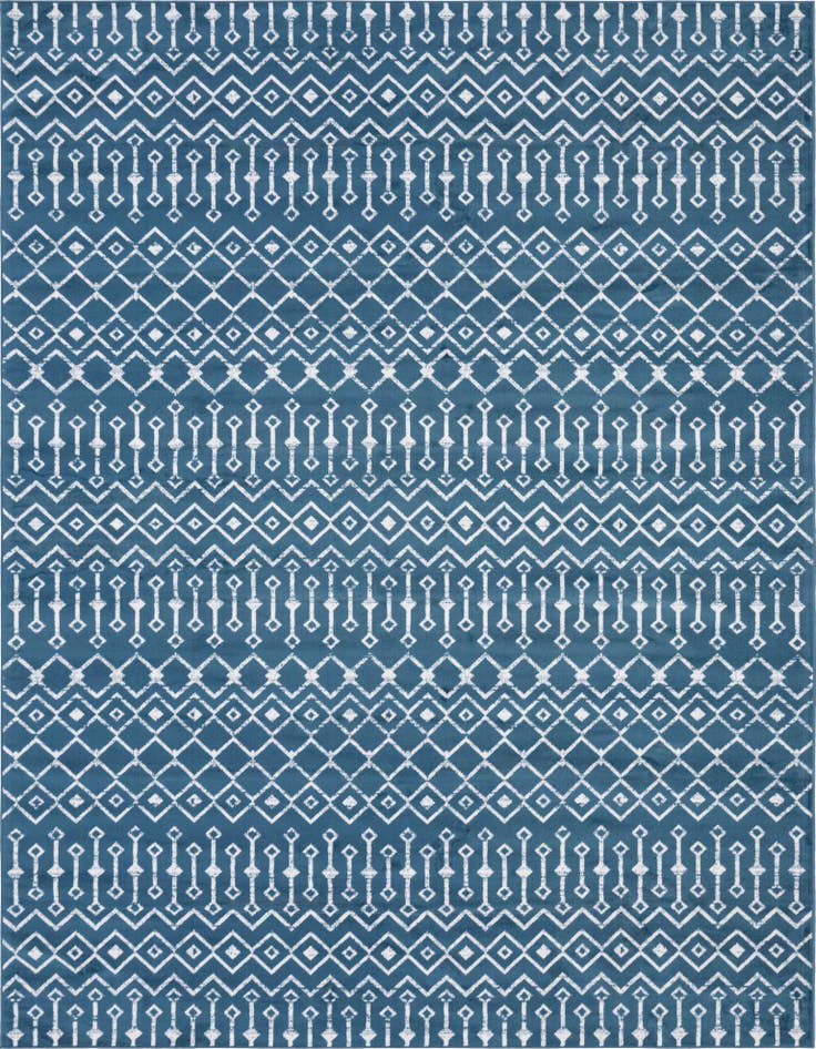 Detail image of 10' x 13' Kasbah Trellis Rug