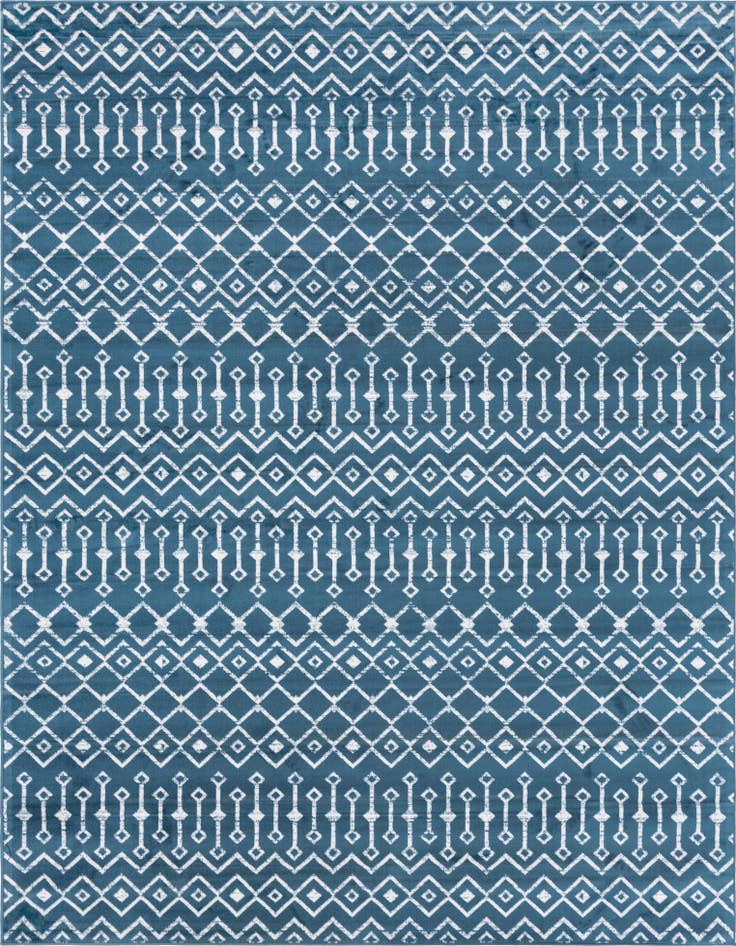 Detail image of 9' x 12' Kasbah Trellis Rug