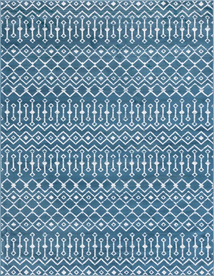 Detail image of 7' 10 x 11' Kasbah Trellis Rug