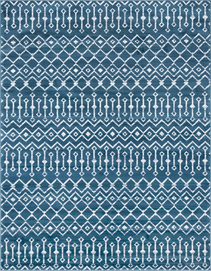 Detail image of 7' 10 x 10' Kasbah Trellis Rug