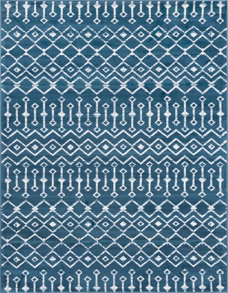 Detail image of 6' x 9' Kasbah Trellis Rug