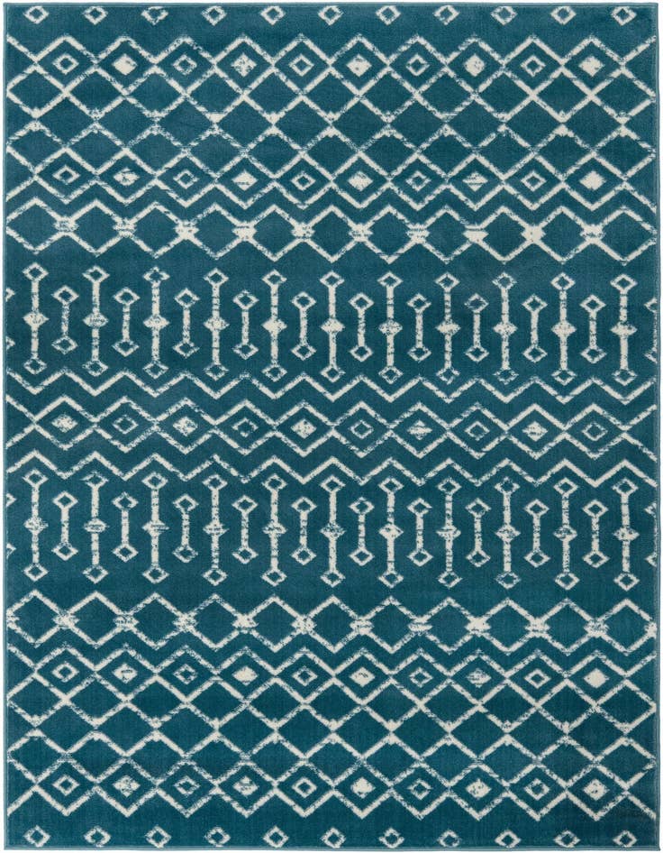 Detail image of 5' 3 x 8' Kasbah Trellis Rug