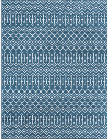 Blue Kasbah Trellis Rug