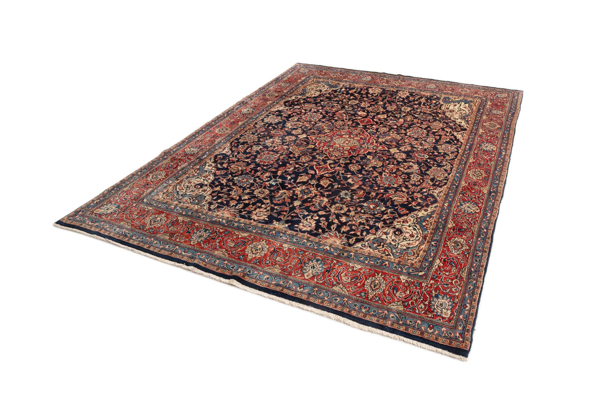 7' 10 x 10' 10 Kashan Wool Rug