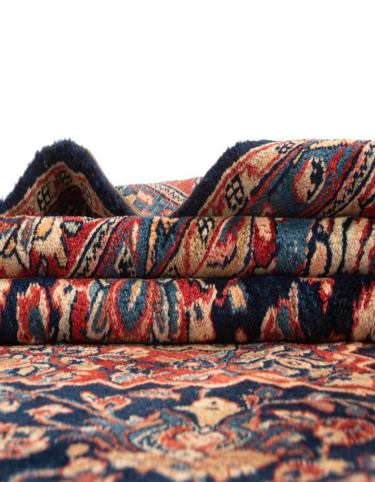 Detail image of 7' 10 x 10' 10 Kashan Wool Rug