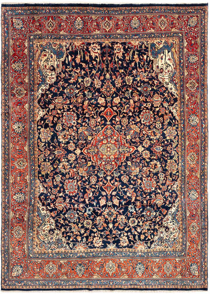 7' 10 x 10' 10 Kashan Wool Rug